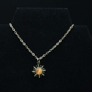 gold-sun-necklace-orange