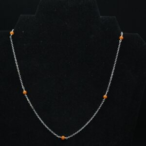 precious-bead-spacer-necklace-silver