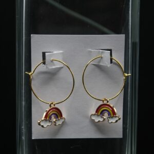 rainbow-hoop-earrings