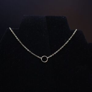 dainty-center-circle-necklace-gold